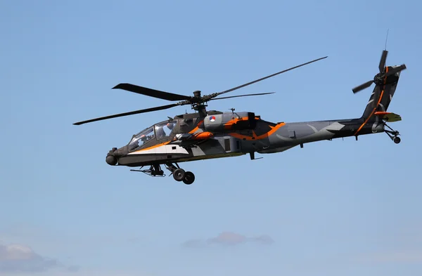 Apache AH-64D Solo- visningshold - Stock-foto