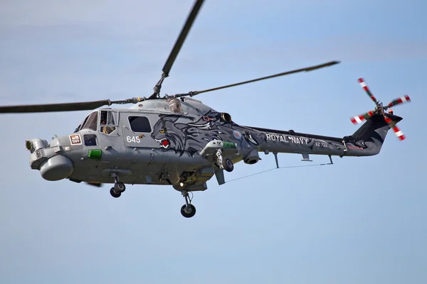 Royal Navy Helikopter Display Team 'Sorte katte - Stock-foto
