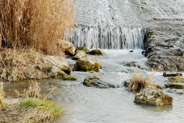 stock image River cascade stones