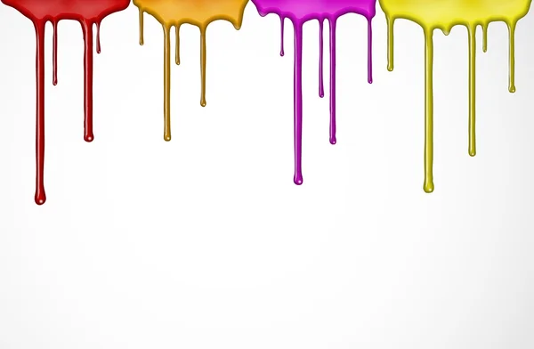 Peinture colorée — Image vectorielle