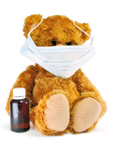 L'orso malato — Foto Stock