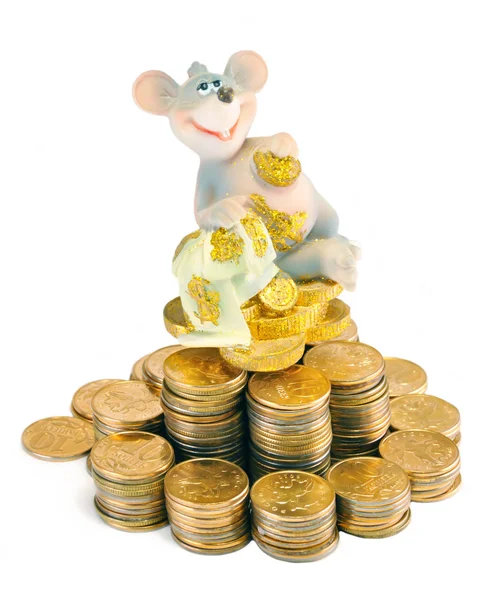 The rich mouse — Stock Photo, Image