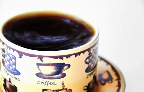 Filiżankę aromatycznej kawy — Zdjęcie stockowe