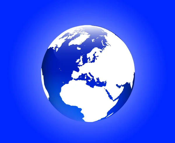 Globe Europe — Image vectorielle