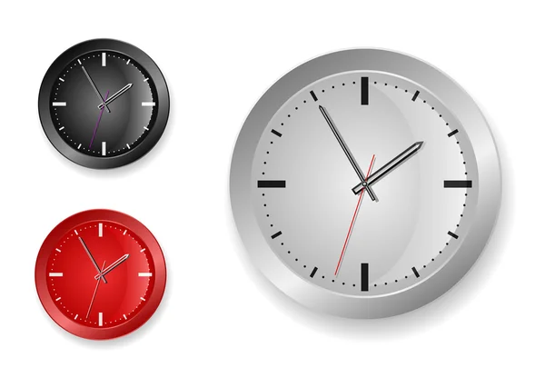 stock vector Stylish clock