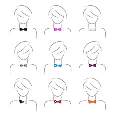 Youth bow tie clipart