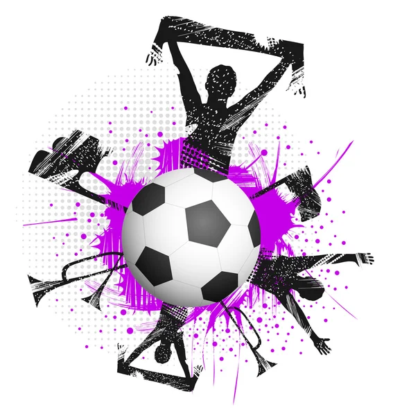 Balle dans le jeu — Image vectorielle