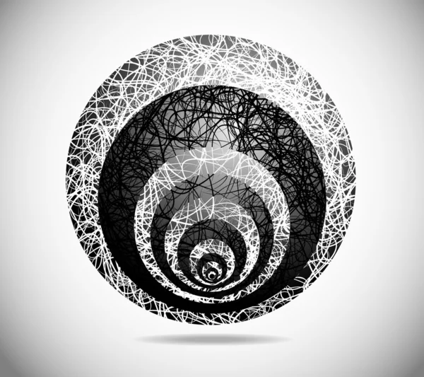Magic abstract sphere — Stockvector