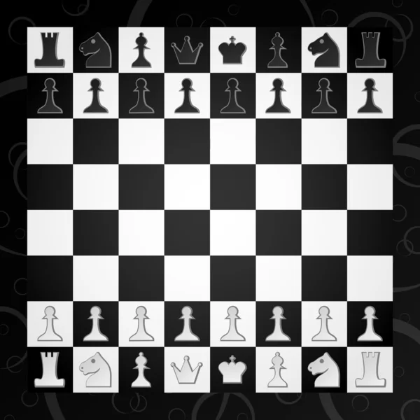 Das Schach — Stockvektor