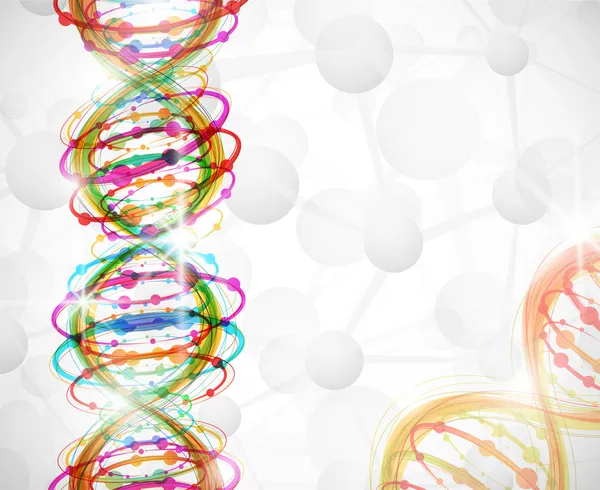 Cząsteczka DNA — Wektor stockowy
