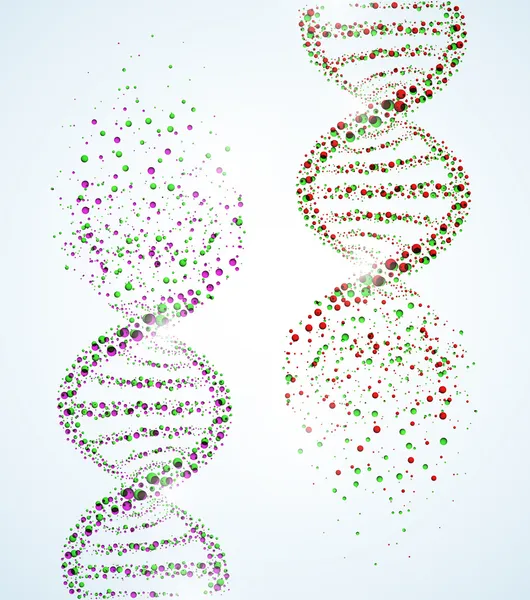Cząsteczka DNA — Wektor stockowy