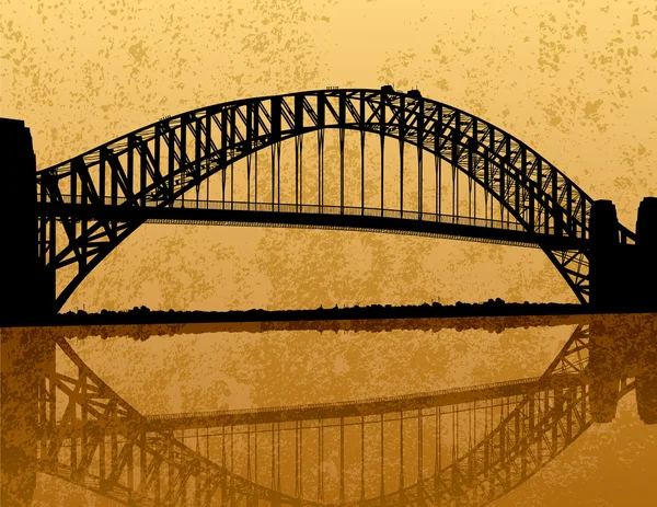 Pont du port de Sydney — Image vectorielle