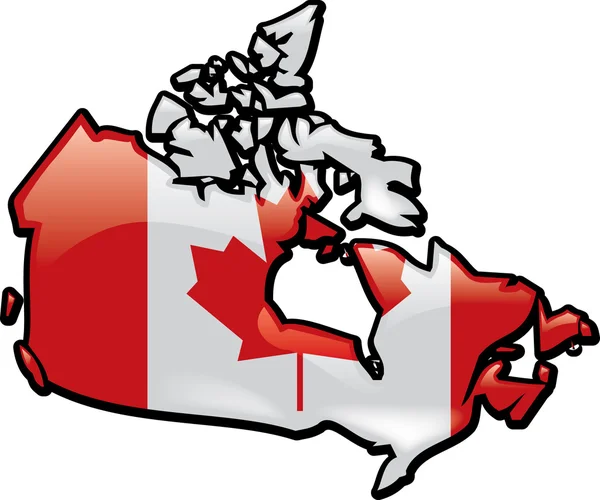 Kanada — Stockvektor