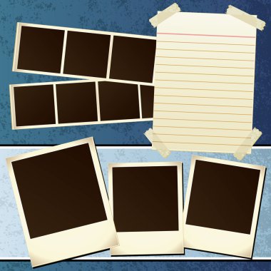 Scrapbook Template clipart