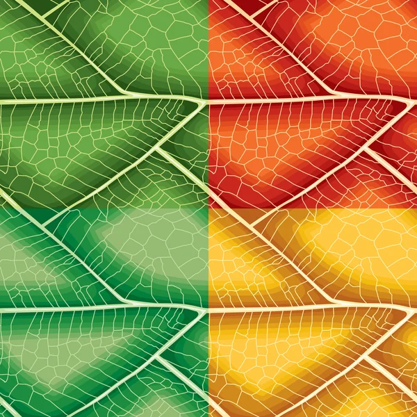 Model de frunze fără sudură — Vector de stoc