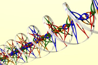 DNA double helix clipart