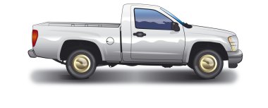 Pickup truck clipart