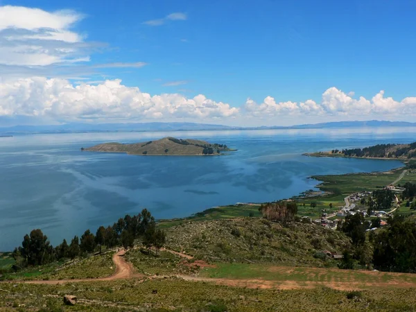 Озеро Тітікака, Болівія Ліцензійні Стокові Зображення