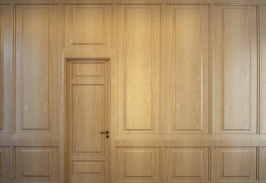 Wooden interior clipart