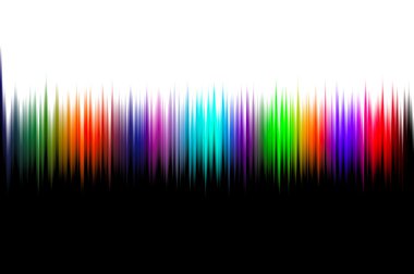 Abstract Sound wave background clipart