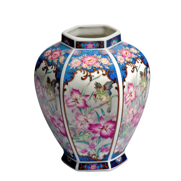 Gyönyörű antik díszes váza — Stock Fotó