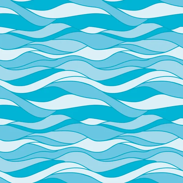 Bezešvé pattern vody — Stockový vektor