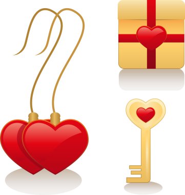 Love icons clipart