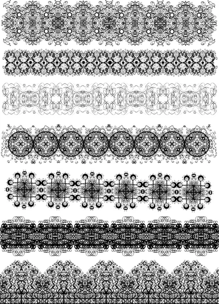 Ribbon of lace — Stock Vector