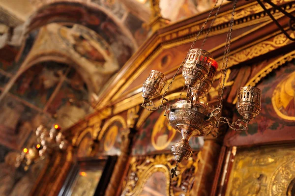 Interior detail of Pantanassa church — Stock Photo, Image