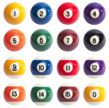 Pool Balls clipart