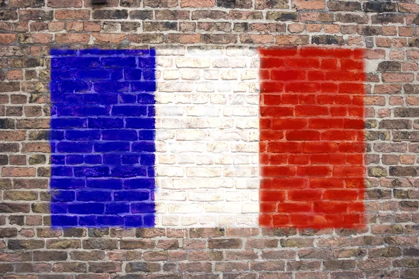 Franse vlag — Stockfoto