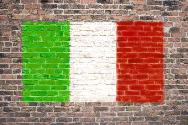 이탈리아 flagl — 스톡 사진