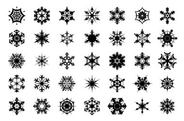 Snowflakes clipart