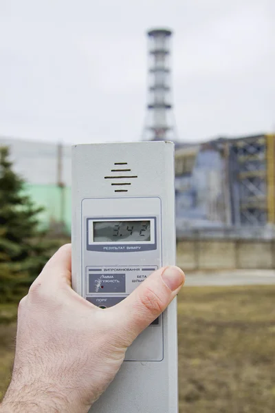 Promieniowanie w Czarnobylu — Zdjęcie stockowe