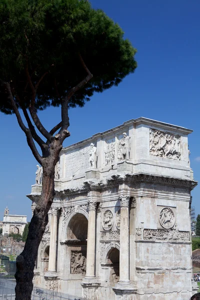 Constantine łuku, Rzym — Zdjęcie stockowe