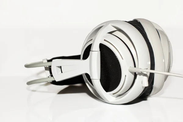 White headphones Royalty Free Stock Photos