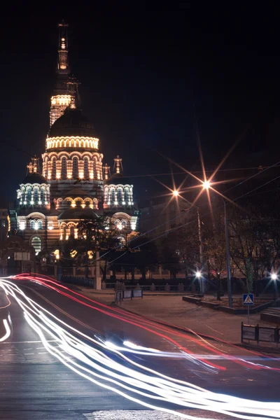 Catedral de la noche — Foto de Stock