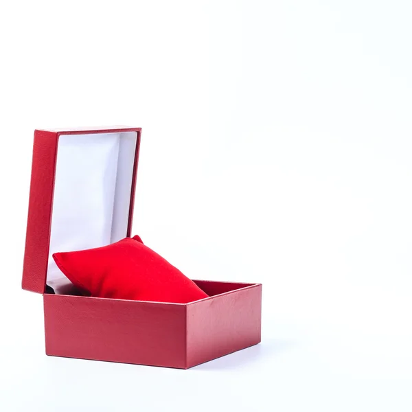 La caja roja de lujo . — Foto de Stock