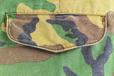 Camouflage pattern Pocket clipart