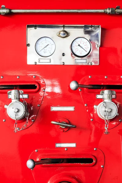 Ausrüstung für Feuerwehrfahrzeuge — Stockfoto