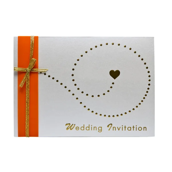 Wedding invitation card — Stock Photo, Image