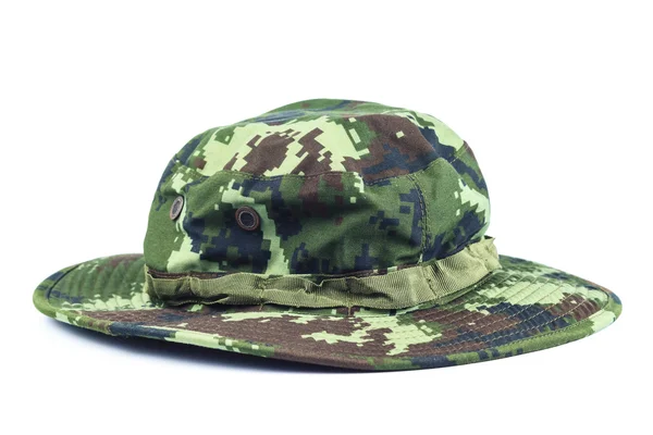 Militaire stijl hoed. — Stockfoto