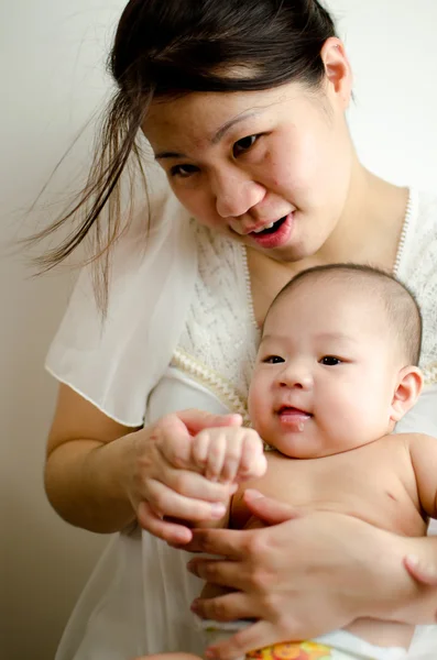 stock image Mother and son