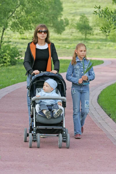 stock image Mother with children