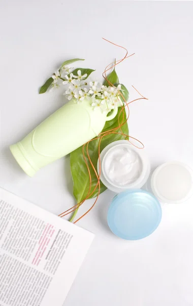 Herbal cosmetics — Stock Photo, Image
