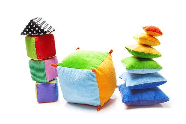 Brinquedos de cor suave — Fotografia de Stock