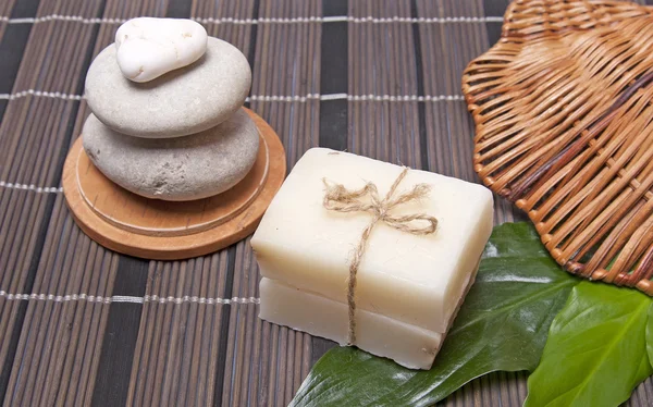 Piece of natural soap — Stock Photo, Image