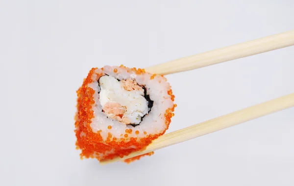 stock image Sushi on white background