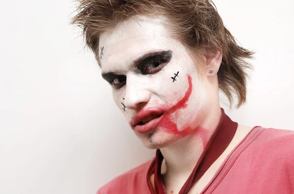 beyaz zemin üzerinde halloween adlı çocuk