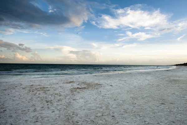 stock image Beach at sunset